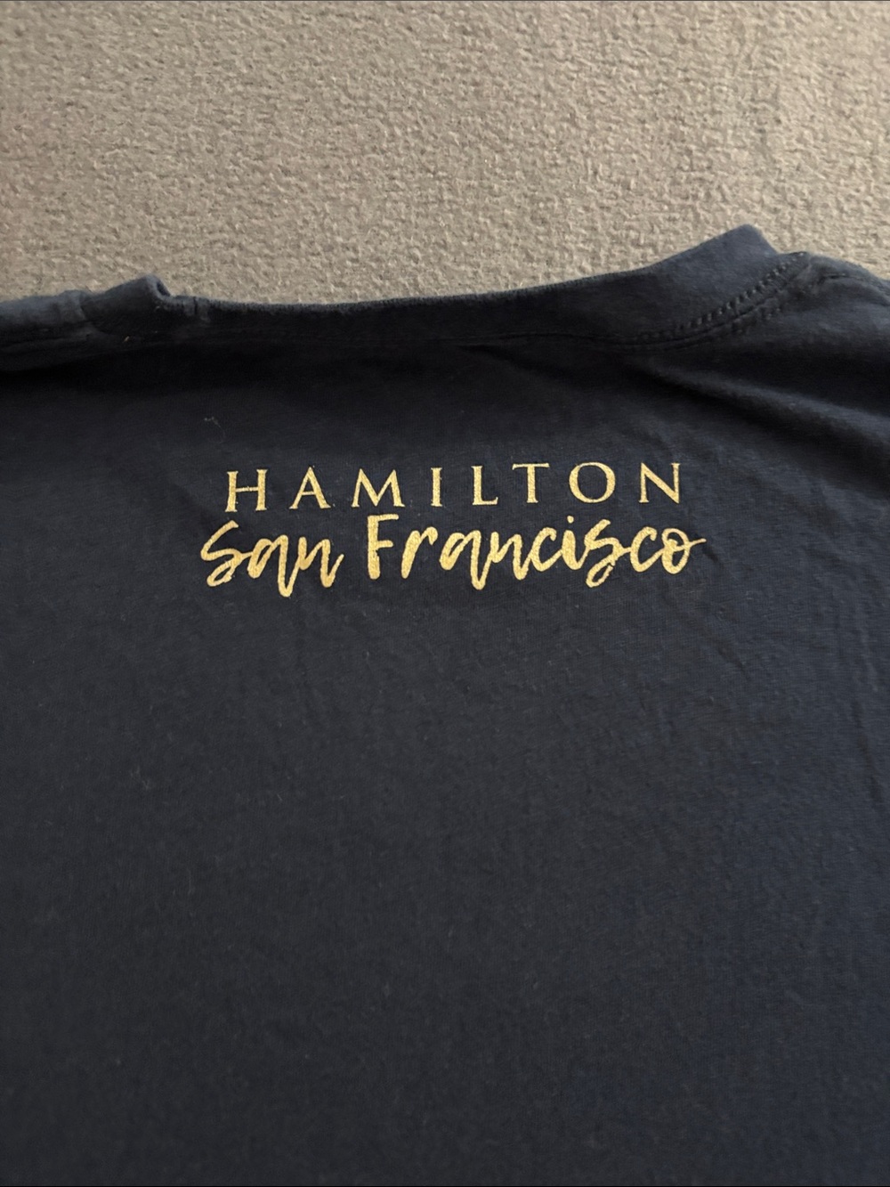 Hamilton San Francisco Graphic Tee Black XL Broadway Musical Shirt - Picture 8 of 8